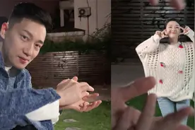 吴雅婷终于恋爱了？和大卫合拍视频寓意捧在手心，言语暧昧引热议视频封面