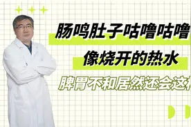 肠鸣肚子咕噜咕噜叫，像烧开的水，脾胃不和居然还会这样？视频封面