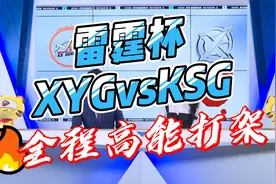 雷霆杯XYGvs苏州KSG，全程高能打架，解说直呼忙不过来视频封面