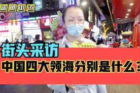 街头采访，我国的四大领海分别是什么？视频封面