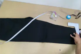 裤子长了改短，看似很简单，好多新手剪裤脚第一步就错了视频封面