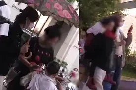 孙俪全家陪女儿舞蹈比赛！7岁小花扎丸子头，等等身高直奔妈妈视频封面