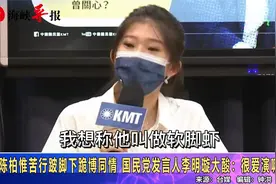 陈柏惟苦行跛脚下跪博同情，国民党发言人李明璇大酸：很爱演嘛视频封面
