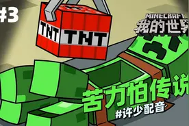 MC动画《苦力怕传说3》正儿八经配音：最终揭秘苦力怕大军的由来视频封面