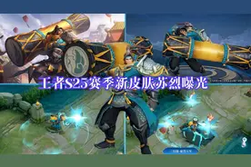 王者S25赛季苏烈新皮肤千军破阵曝光，虽免费皮肤但也挺帅的！视频封面