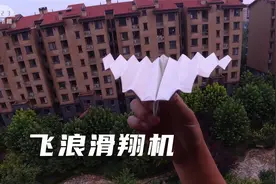 搓板也能飞，飞浪号滑翔机！波浪形机翼是什么飞行原理视频封面