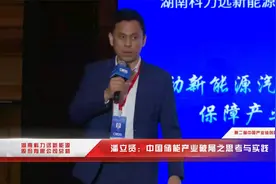 湖南科力远总裁潘立贤：中国储能产业破局之思考与实践视频封面