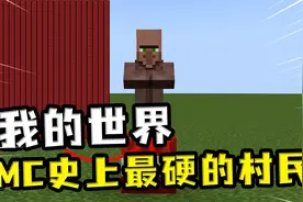 我的世界：MC史上最硬的村民？TNT再多都只能给他挠痒痒