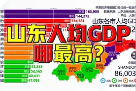 山东人均GDP哪最高？@DOU+小助手视频封面