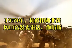 1959年，林彪用湖北黄冈口音发表讲话，你听听视频封面