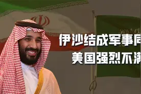伊朗、沙特结成军事同盟，中东联合海军成立，美国：违背情理视频封面