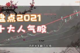 2021年十大人气股，你认为是哪几个？视频封面