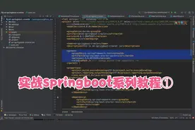 实战Springboot系列教程，第一讲：快速构建项目及框架介绍视频封面