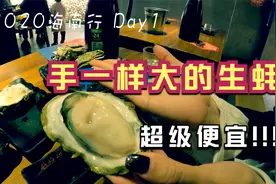 手一样大的生蚝,还便宜 海南自驾day1视频封面
