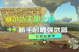 【塞尔达传说王国之泪】初始空岛新手村最强武器余料获取攻略视频封面