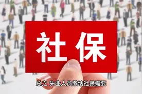 失业人员缴纳社保具体方法步骤视频封面