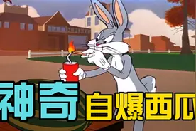 搞笑配音：兔八哥做的自爆西瓜 给小偷狠狠的上了一课视频封面