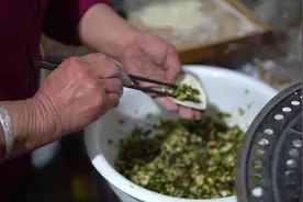 好多人找的地皮菜素饺子做法教程，山西王姨教给大家简单易做美味
