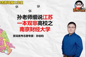 孙老师细说江苏一本双非高校之南京财经大学视频封面