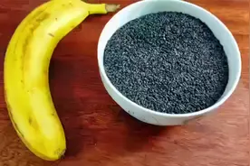 1碗黑芝麻1个香蕉，不放1滴水，常吃乌发养发气色好，咬一口真香视频封面