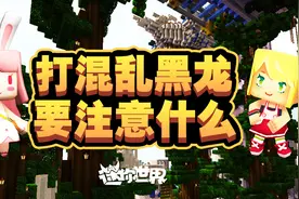 迷你世界打混乱黑龙要注意什么？图图的迷你世界大冒险376