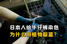 日本人为什么要用植物靛蓝给牛仔裤染色？这不会多此一举吗？视频封面