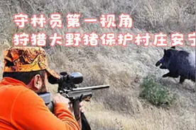 守林员第一视角狩猎大野猪保护村庄安宁视频封面