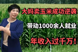 东北农村大妈卖玉米成功逆袭，带动1000余人就业，年收入过千万！视频封面