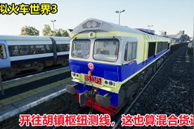 模拟火车世界3：达特福德站开往胡镇枢纽测线，这也算混合货运？视频封面