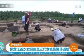 黑龙江首次发现唐至辽代女真族聚落遗址，出土文物200余件！视频封面
