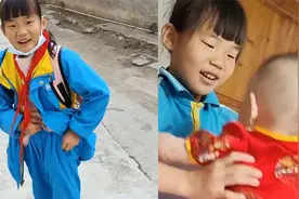 姐妹俩半年内相继失去父母，叔叔婶婶接回家照顾，一番话让人感动视频封面