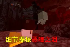 我的世界：鲜为人知的背后故事，恶魂哭泣的原因！视频封面