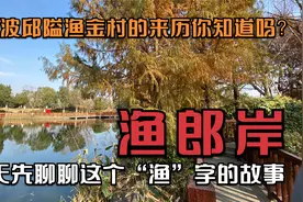 宁波邱隘渔金村的来历你知道吗？今天先来讲讲这个“渔”字的故事视频封面
