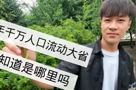 人口超了1亿的省，净流出人口达1300万人，你知道排在第二的吗？视频封面