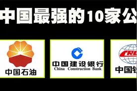 中国最强10家公司排行榜，中国烟草真的排不上名次！视频封面