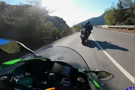 川崎ZX10R | GPS电子仪表 | 第一视角跑山骑行！视频封面