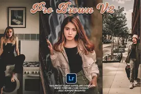 高级复古咖啡色摄影电影风格Lr调色教程，手机滤镜Lr预设下载视频封面
