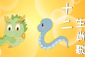 《十二生肖歌》经典儿歌，十二生肖是怎么排序的还记得吗视频封面