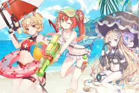 机动战队：二次元美少女泳装阵营来袭，简直是一道靓丽的风景！视频封面