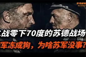 莫斯科百年寒冬，德军冻成冰雕，苏联人三大法宝，-70°全身暖和视频封面