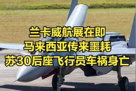 兰卡威航展在即，马来西亚传来噩耗，苏30后座飞行员车祸身亡视频封面