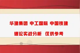 华建集团 中工国际 中国铁建 谁具备翻倍潜力？缠论实战分析视频封面