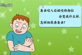 臭虫咬人后被咬的部位会变成什么样，怎样彻底杀臭虫视频封面