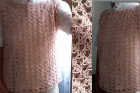 如何轻松钩织夏季背心，宽松休闲，简单时尚，花样精致，不限尺码视频封面