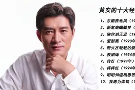 黄安的十大经典歌曲视频封面