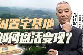 闲置宅基地可以卖给城里人了？孔祥智：住房资金双重保障视频封面