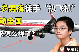 13岁熊孩子徒手扒飞机，万米高空奇迹生还，事情的真相令人痛心视频封面