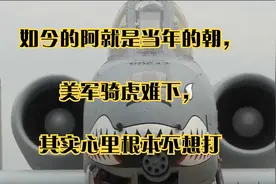 如今的阿就是当年的朝，美军骑虎难下，其实心里根本不想打视频封面