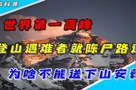 世界第一高峰，登山遇难者就陈尸路旁，尸体却不能送下山安葬视频封面