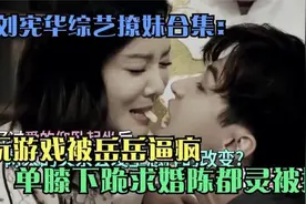 综艺中撩妹合集：刘宪华单膝求婚陈都灵，孙红雷叫热巴“巴巴”视频封面